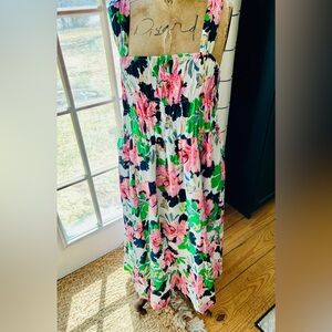 Tommy Hilfiger Floral Sleeveless Maxi Dress